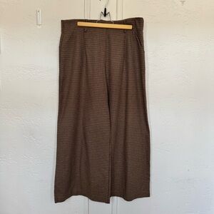 Brown houndstooth Dress Pants